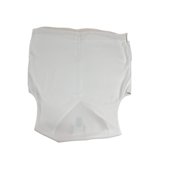 Frank Lyman Design White Asymmetrical Sleeveless Blouse - Picture 6 of 6